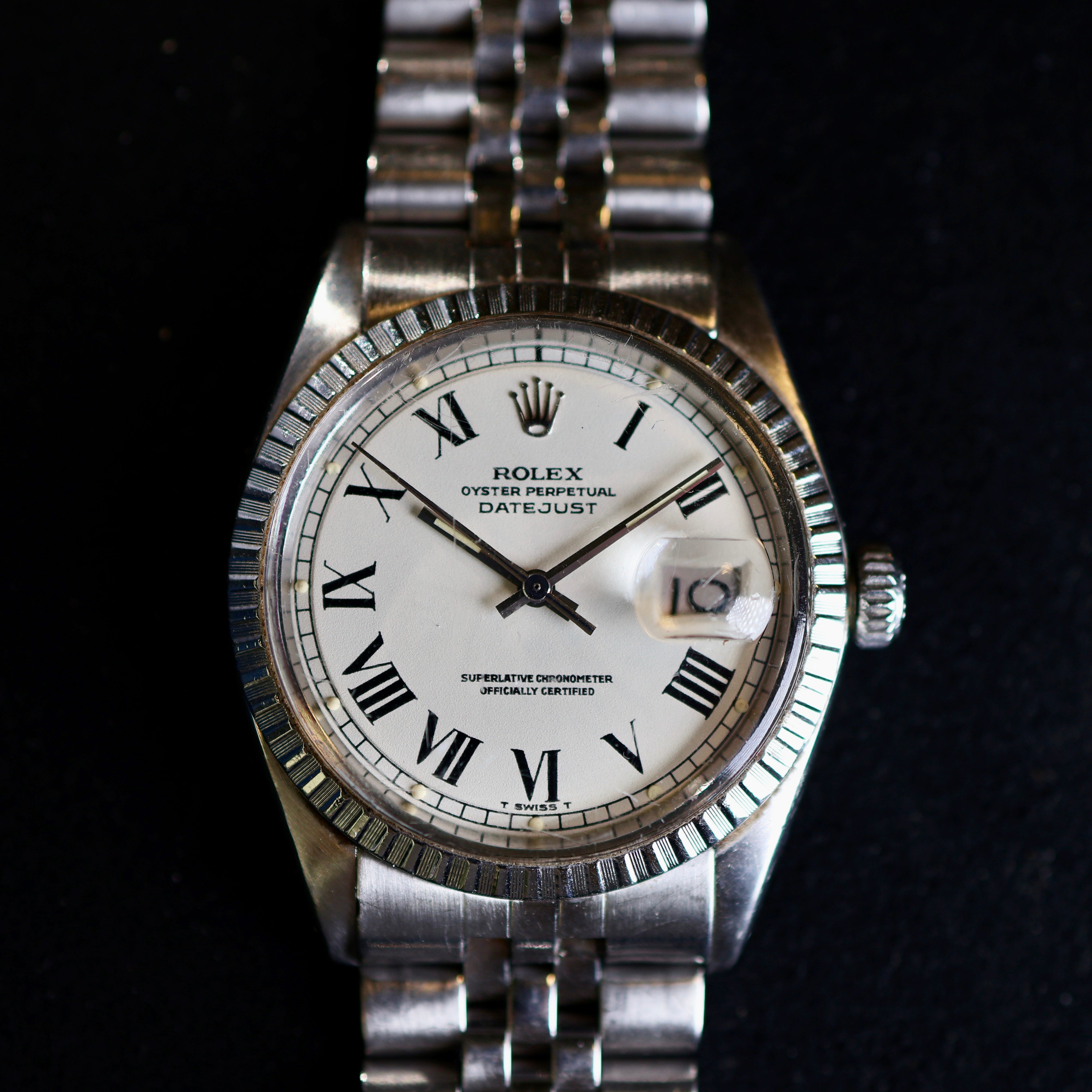 Rolex Datejust Buckley Cream Dial 1603