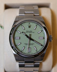 Rolex Oyster Perpetual Pistachio Dial 134300