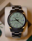 Rolex Oyster Perpetual Pistachio Dial 134300