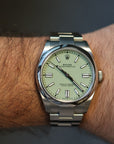 Rolex Oyster Perpetual Pistachio Dial 134300