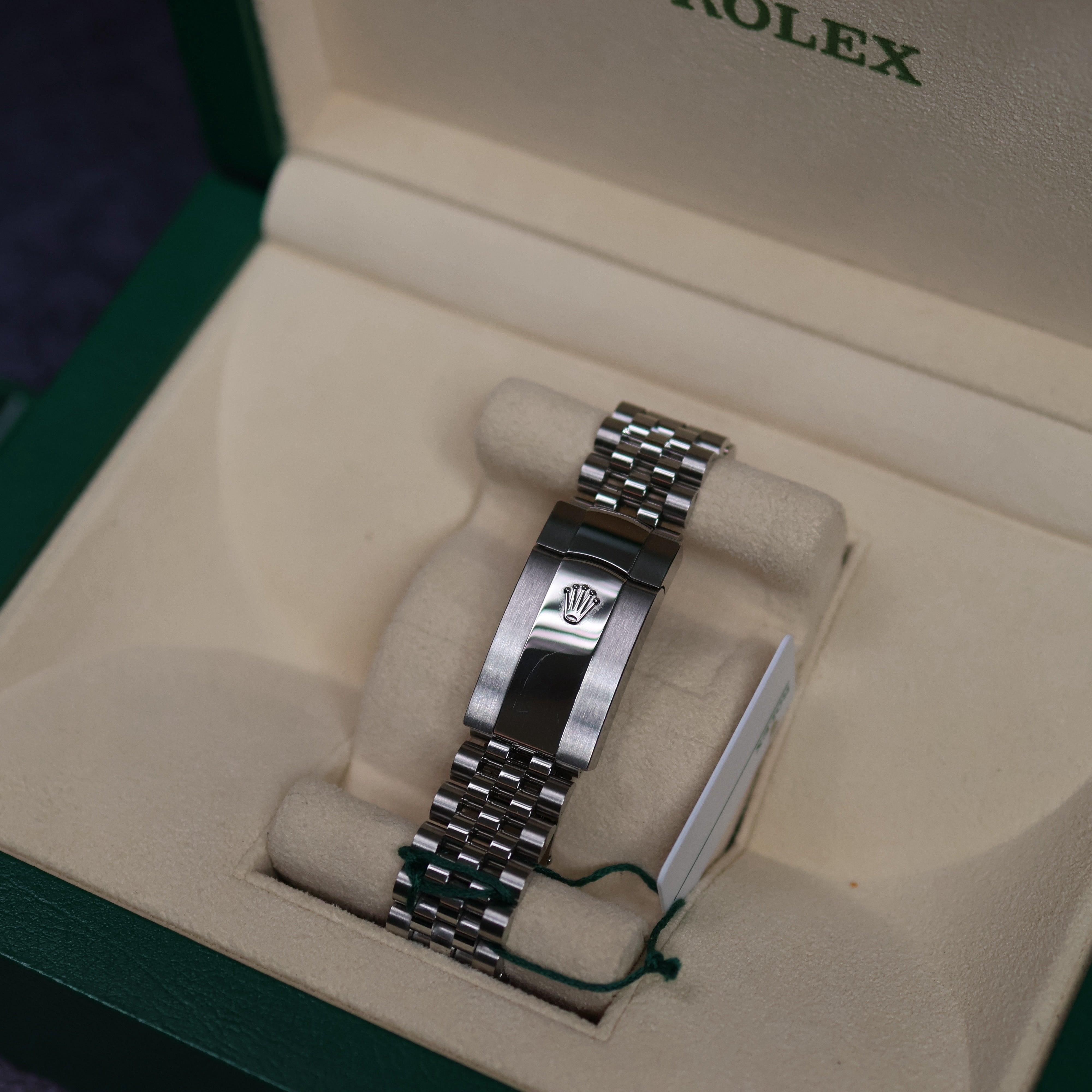 Rolex Datejust Green Dial Jubilée 126234