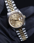 Rolex Datejust Champagne Diamond Dial 16233