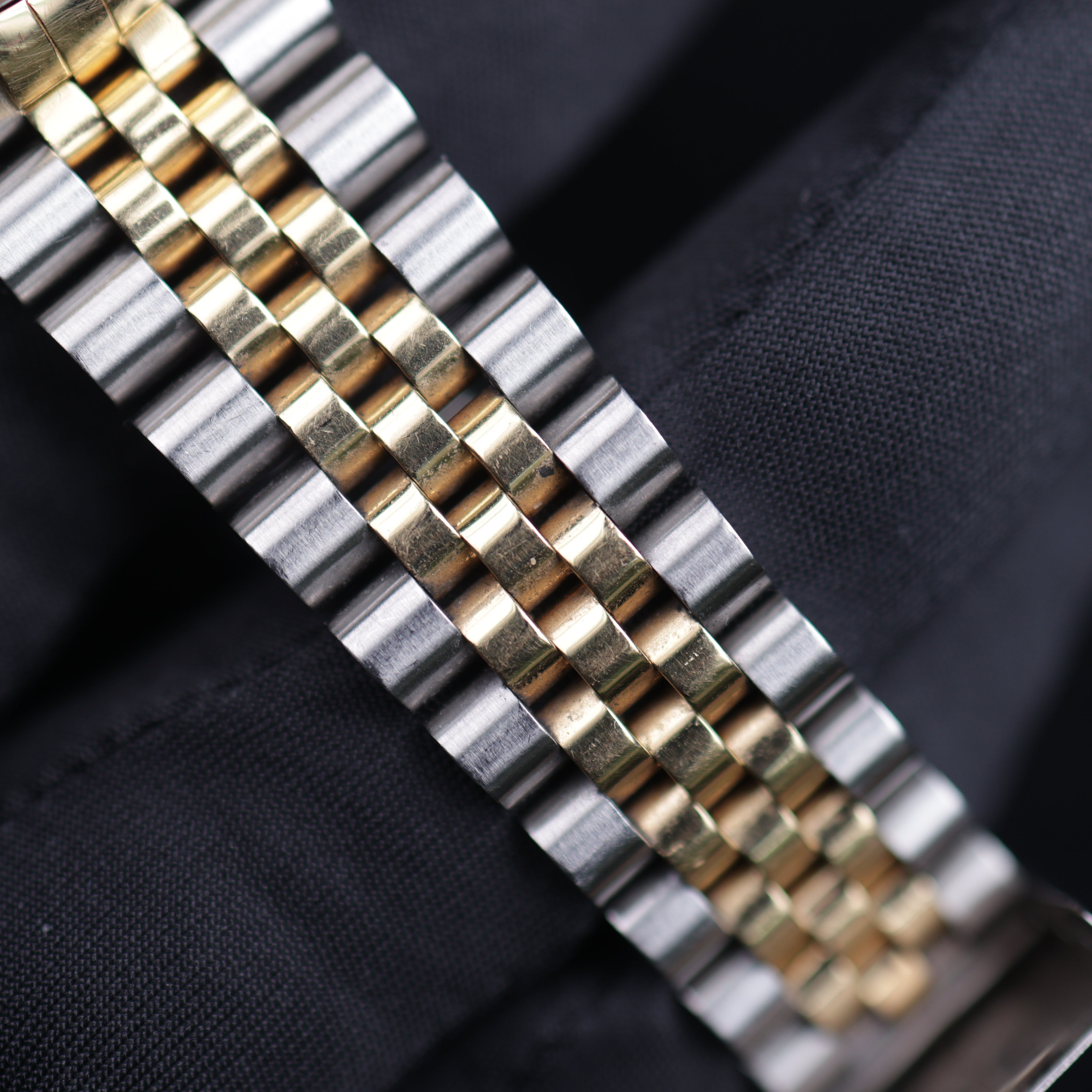 Rolex Datejust Champagne Diamond Dial 16233