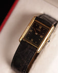 Cartier Tank Must Vermeil Black 590005