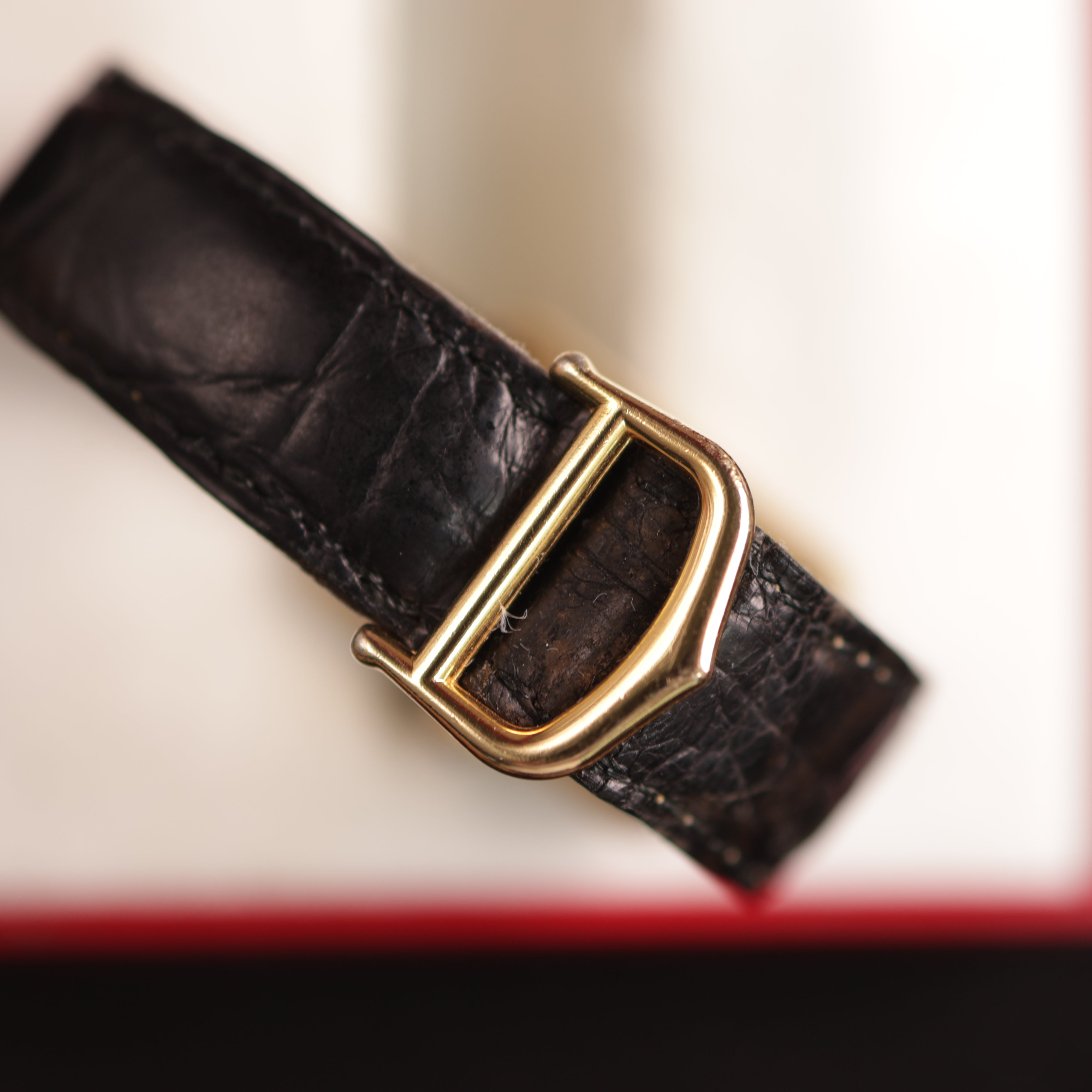 Cartier Tank Must Vermeil Black 590005