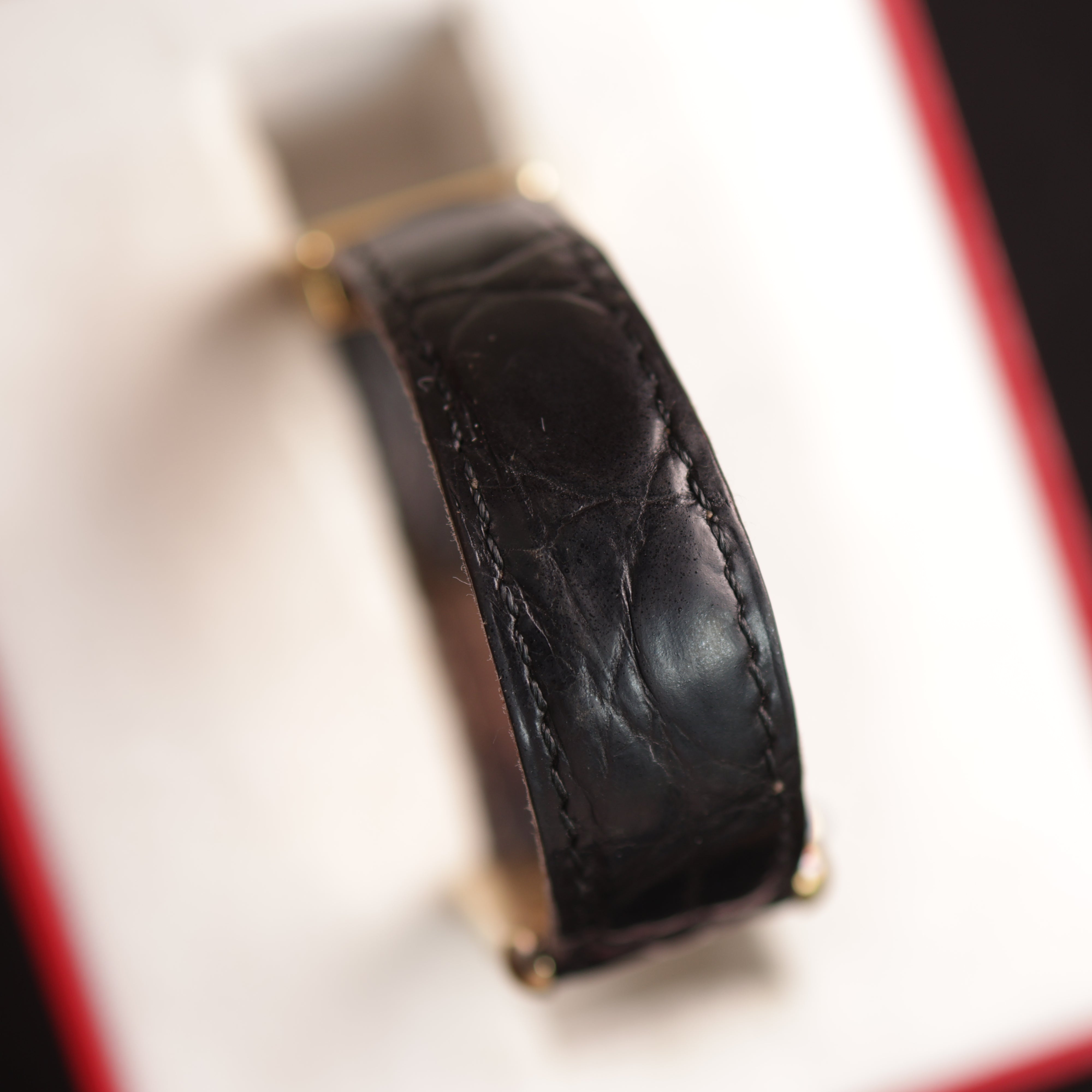 Cartier Tank Must Vermeil Black 590005