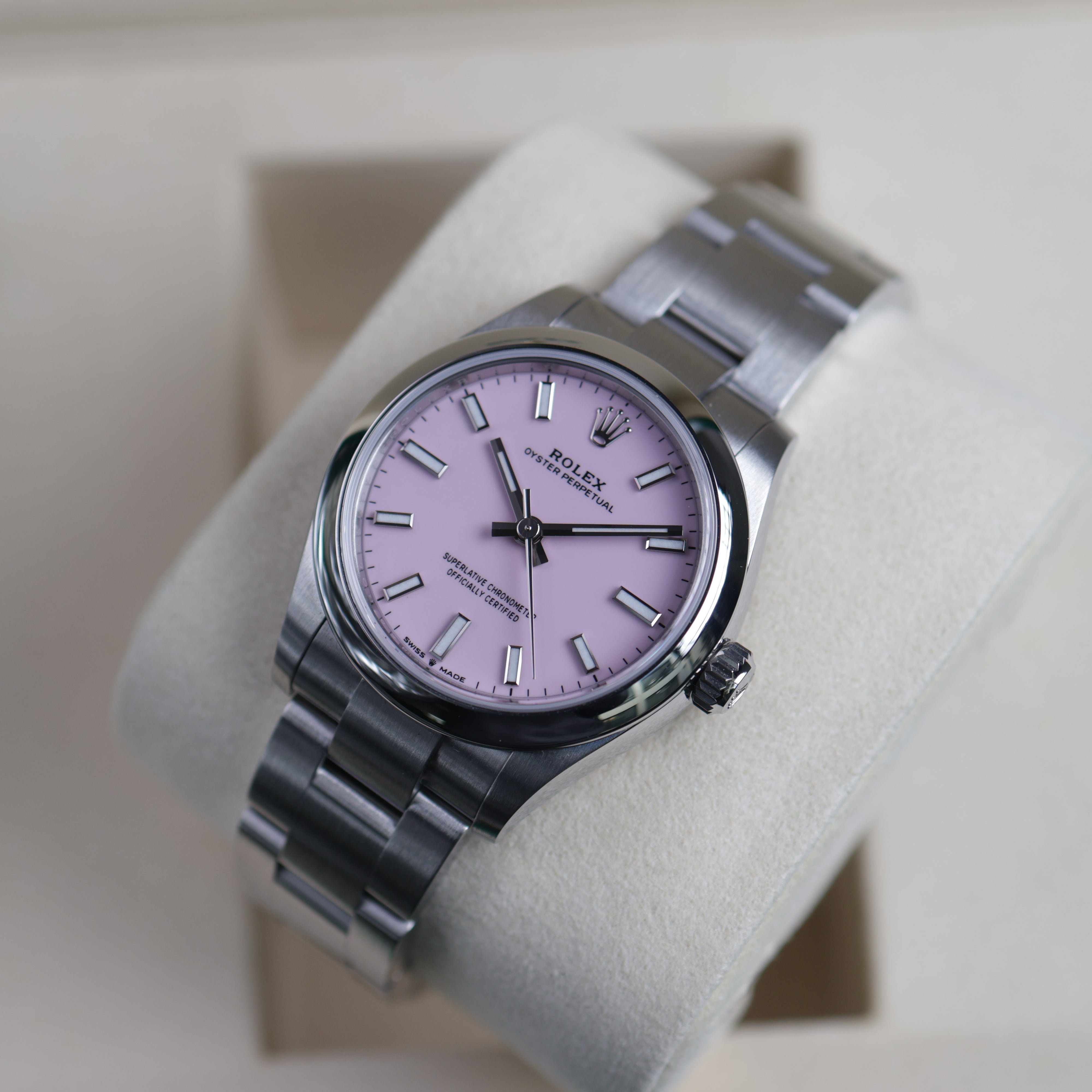 Rolex Oyster Perpetual Candy Pink Dial 277200