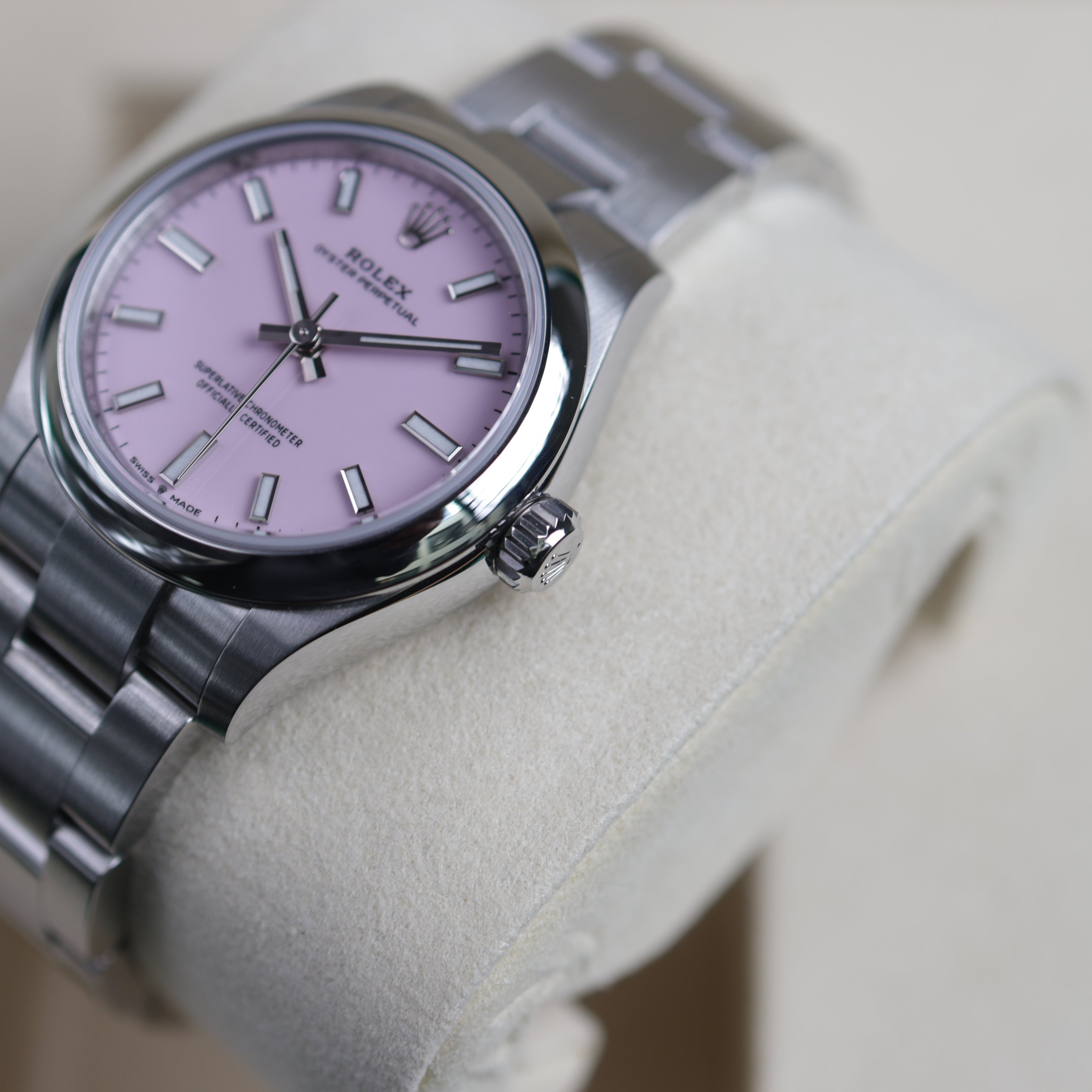 Rolex Oyster Perpetual Candy Pink Dial 277200