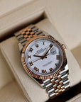Rolex Datejust White Roman Dial Jubilée 126231