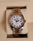 Rolex Datejust White Roman Dial Jubilée 126231