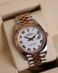 Rolex Datejust White Roman Dial Jubilée 126231