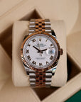Rolex Datejust White Roman Dial Jubilée 126231