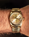 Rolex Day Date String Rubis Dial 18238