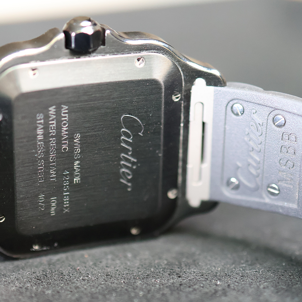 Cartier Santos Black ADLC Steel WSSA0039
